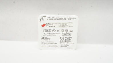 AngyoDynamics H787LG191005 LifeGuard Safety Infusion Set 90° Non-Coring Ndle (x)